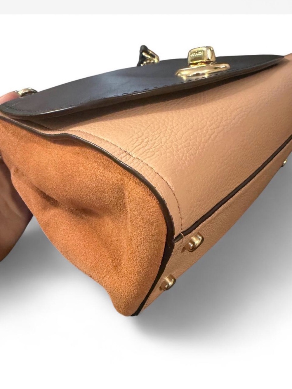 Coach Faye Carryall in Colorblock Crossbody/Handbag - Picture 4 of 9